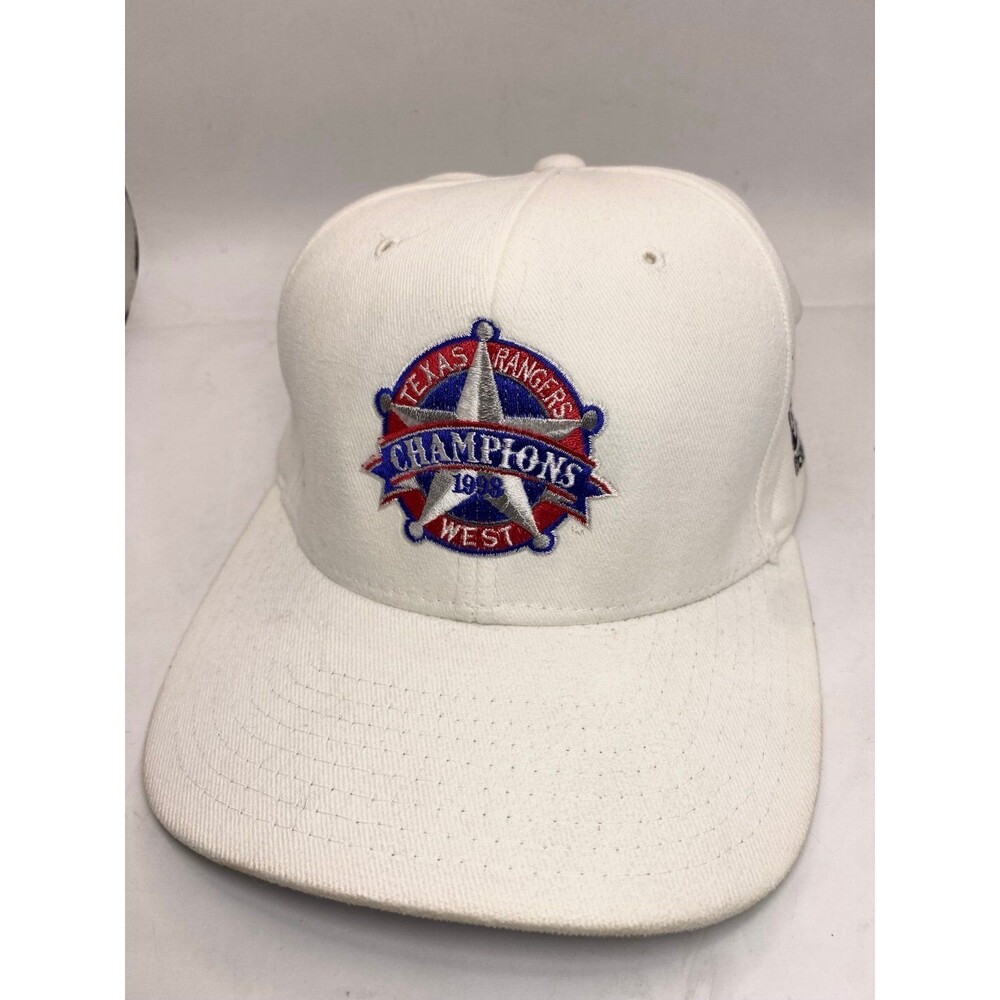 Texas Rangers 1998 West Champions New Era Vintage Snapback Hat